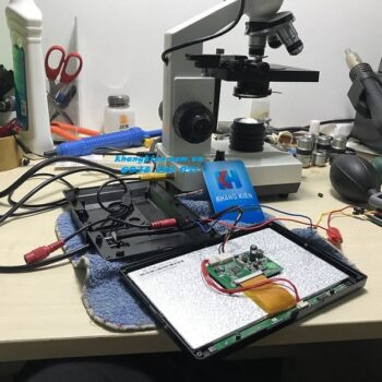 Dịch vụ sửa chữa kính hiển vi sinh học 3 mắt kèm camera và màn hình